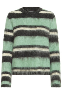B.Young Osa Short Stripe Jumper
