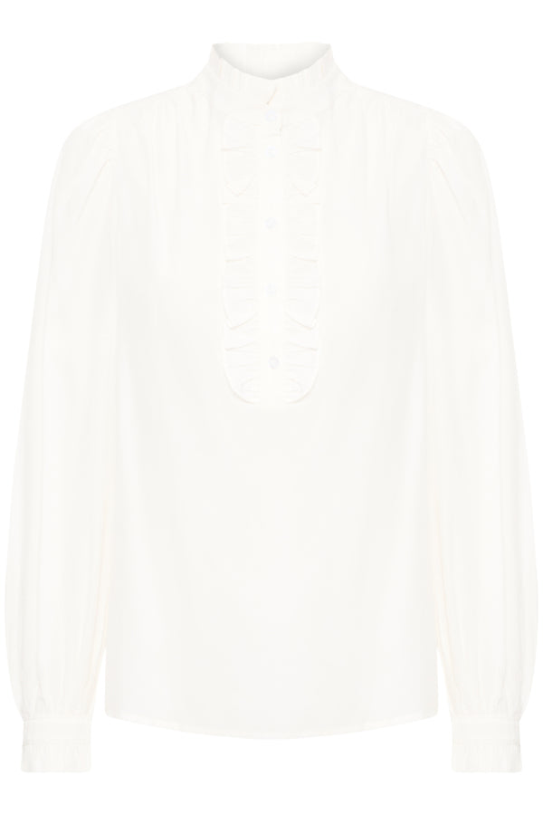 B.Young Fenja Frill Front Blouse
