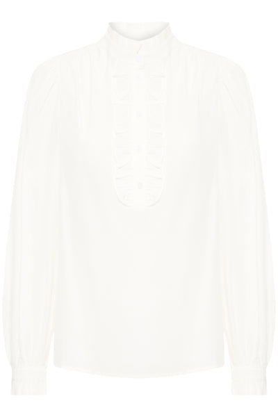 B.Young Fenja Frill Front Blouse
