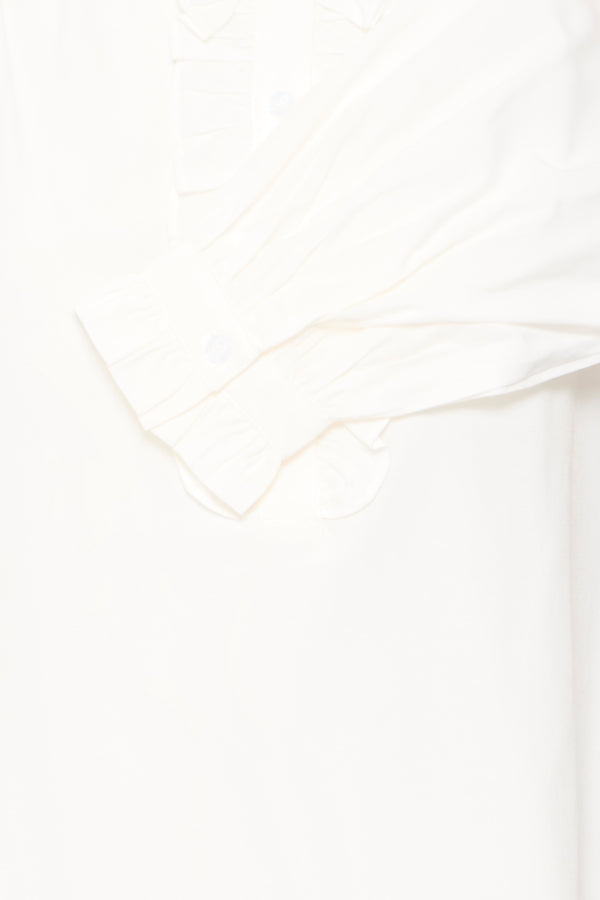 B.Young Fenja Frill Front Blouse