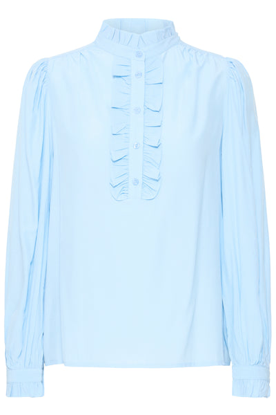 B.Young Fenja Frill Front Blouse