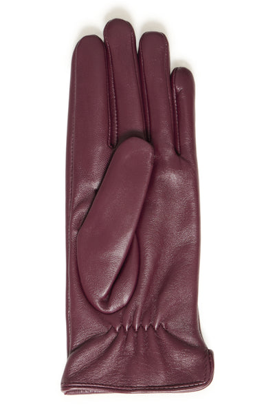 B.Young Vante Leather Gloves - Port