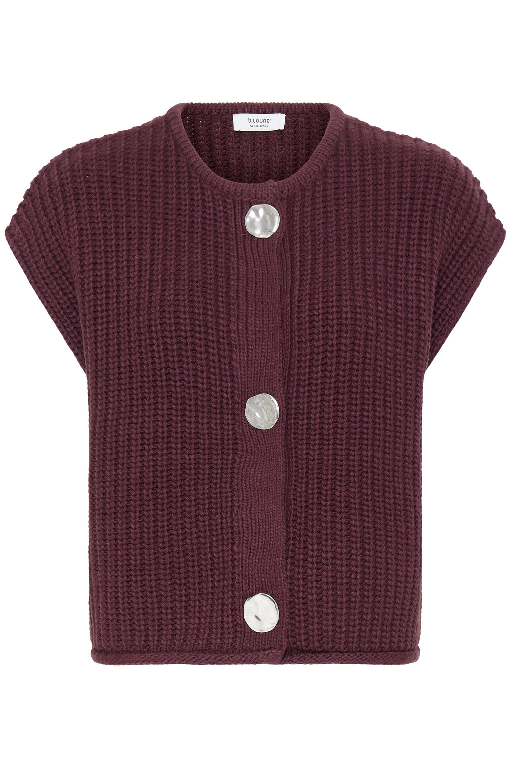 B.Young Norma Chunky Sleeveless Knit Slipover
