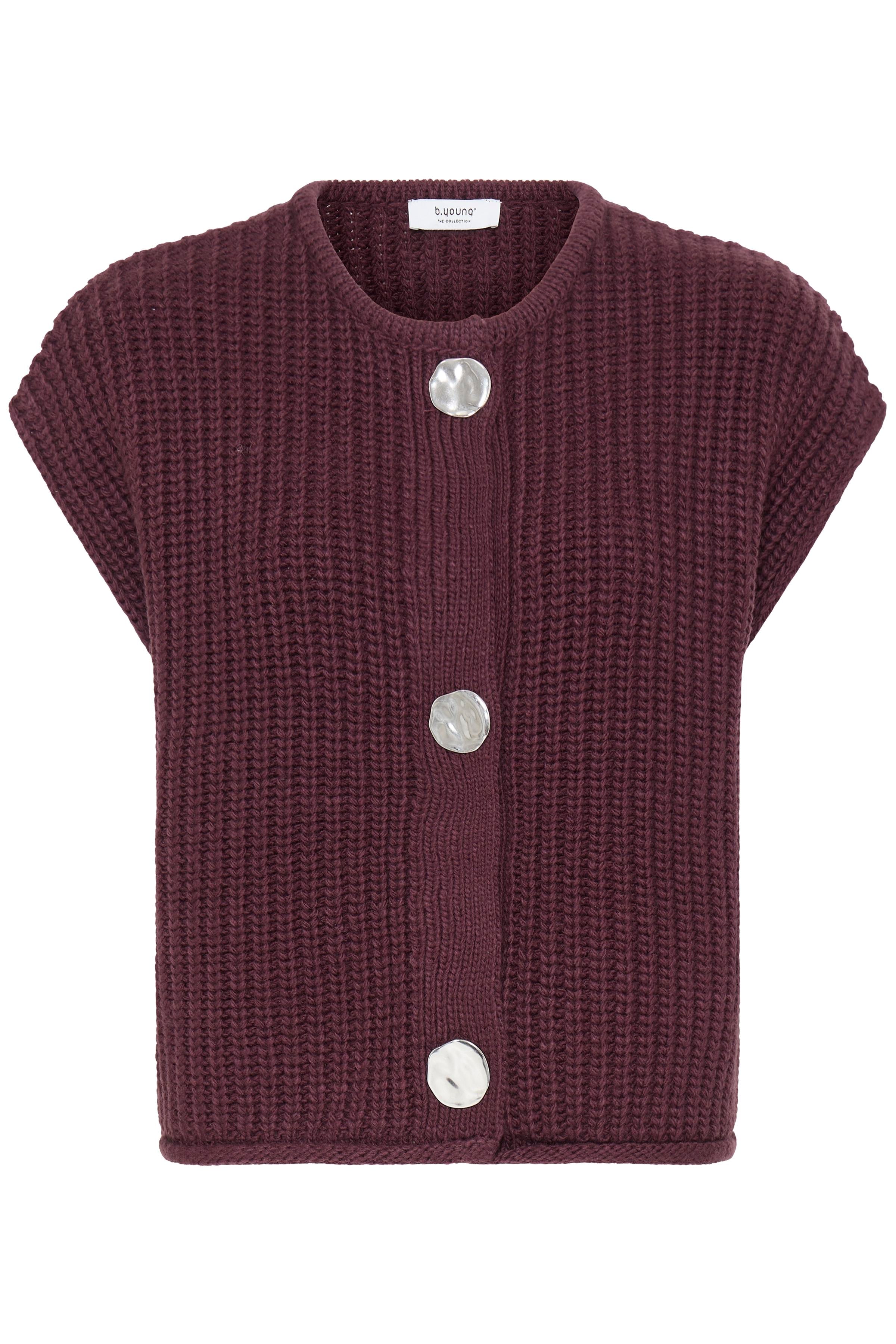 B.Young Norma Chunky Sleeveless Knit Slipover