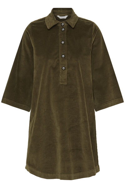 B.Young Dasik Cord Button Dress