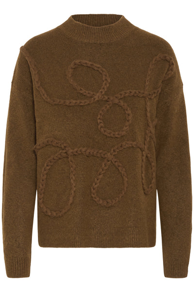 B.Young Medi Decorative Stitch Jumper