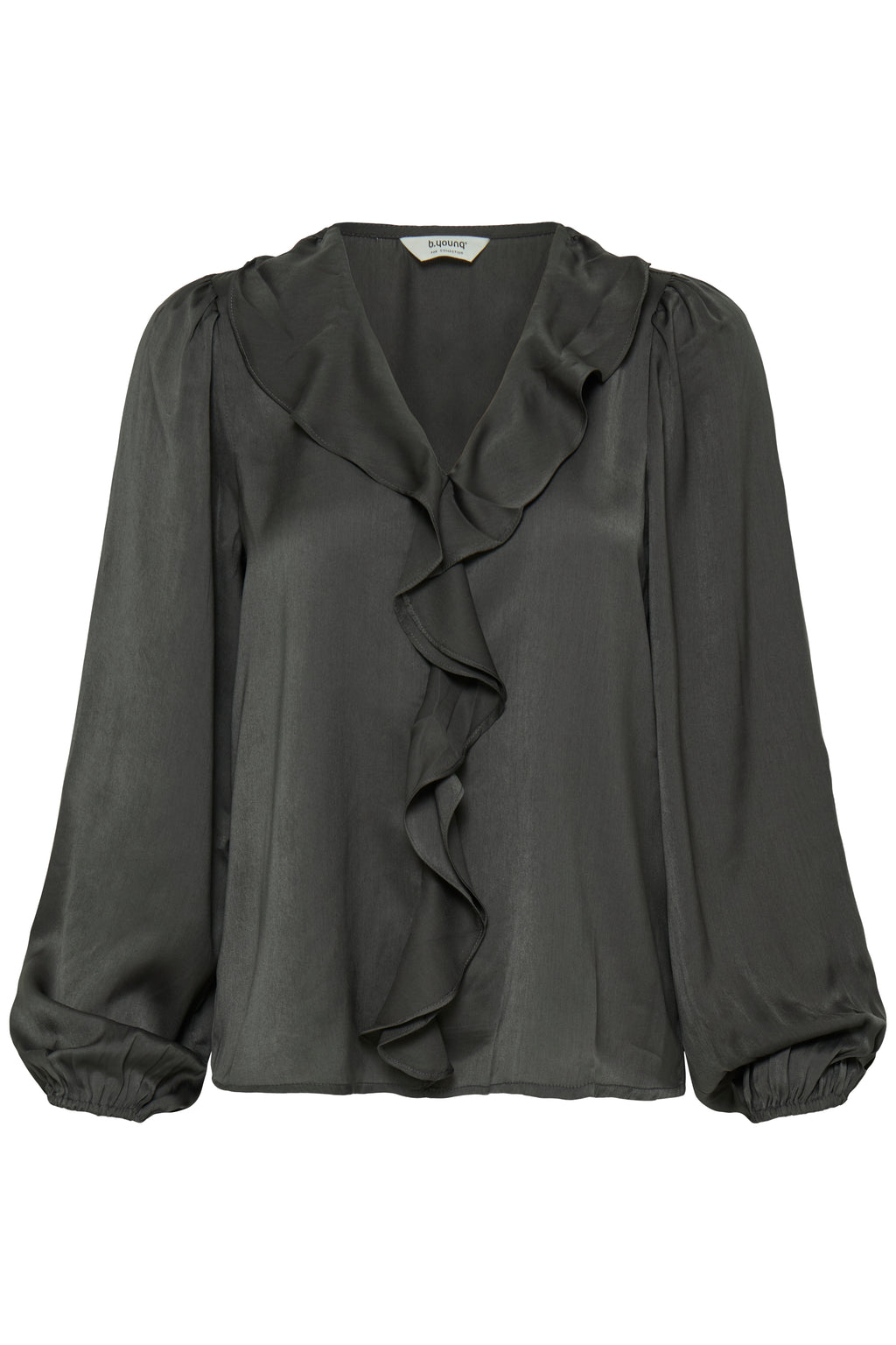 B.Young Igomi Ruffle Blouse