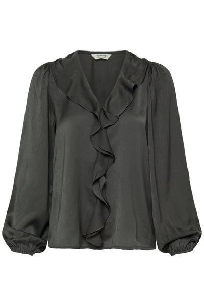 B.Young Igomi Ruffle Blouse