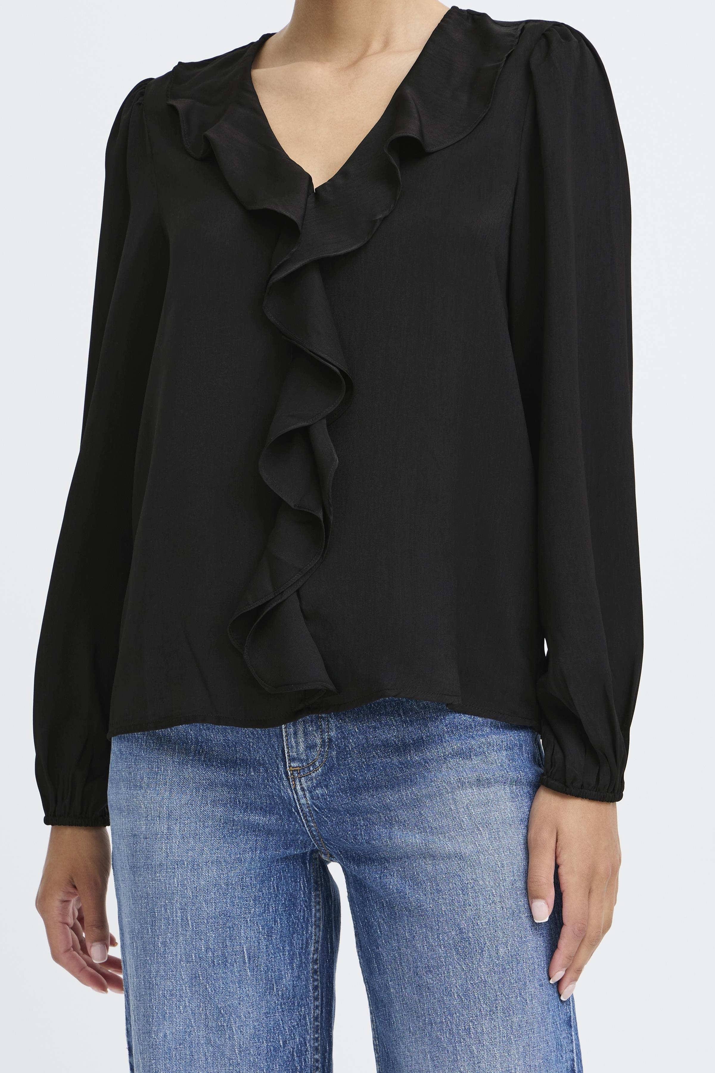 B.Young Igomi Ruffle Blouse