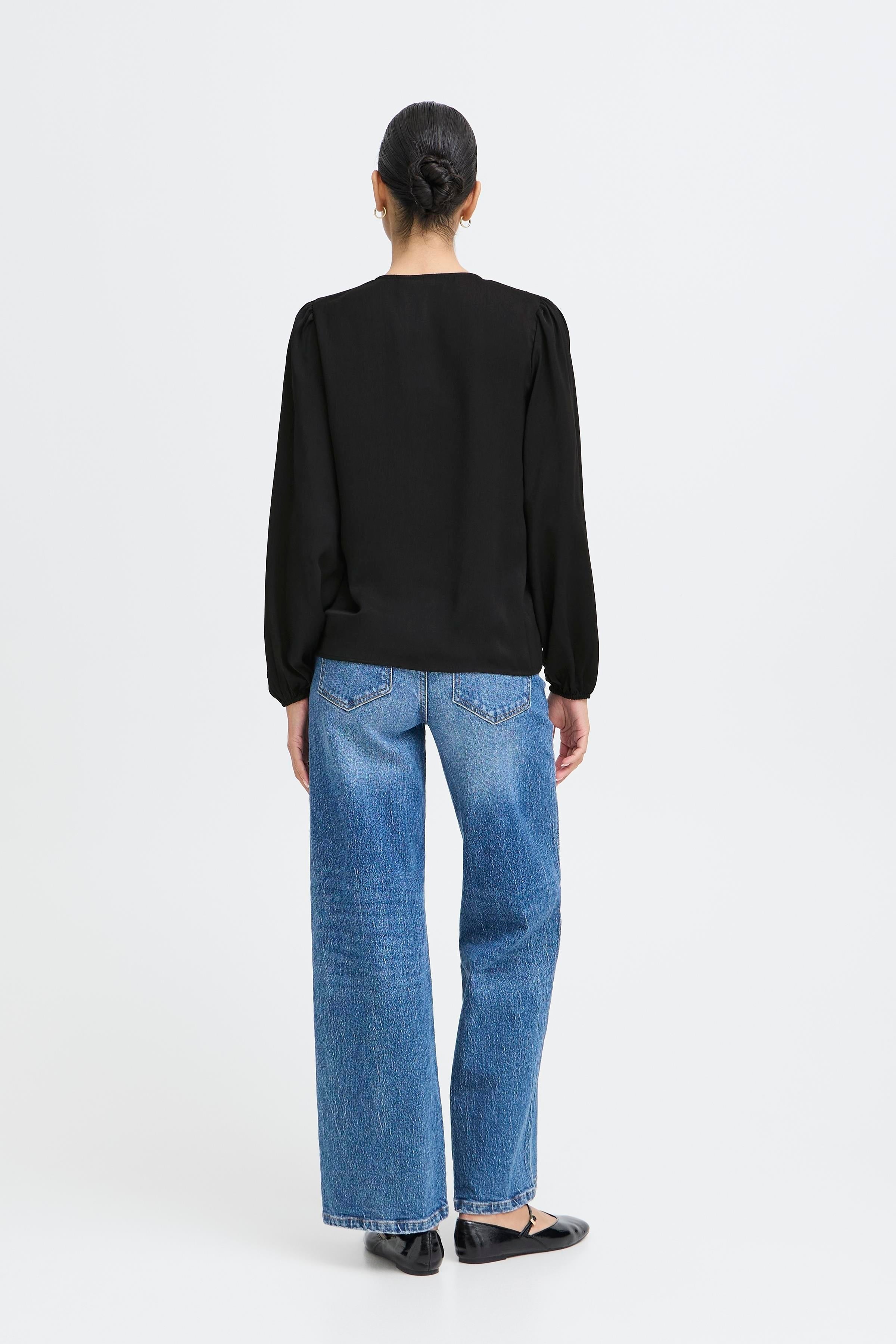 B.Young Igomi Ruffle Blouse
