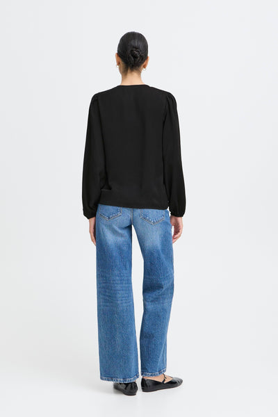 B.Young Igomi Ruffle Blouse