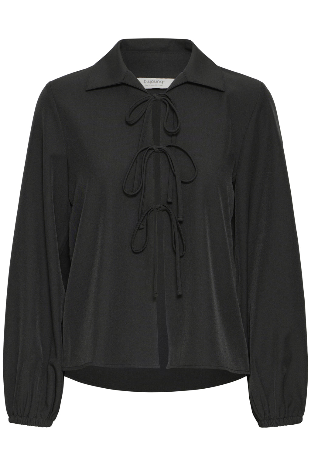 B.Young Idde Tie Front Blouse