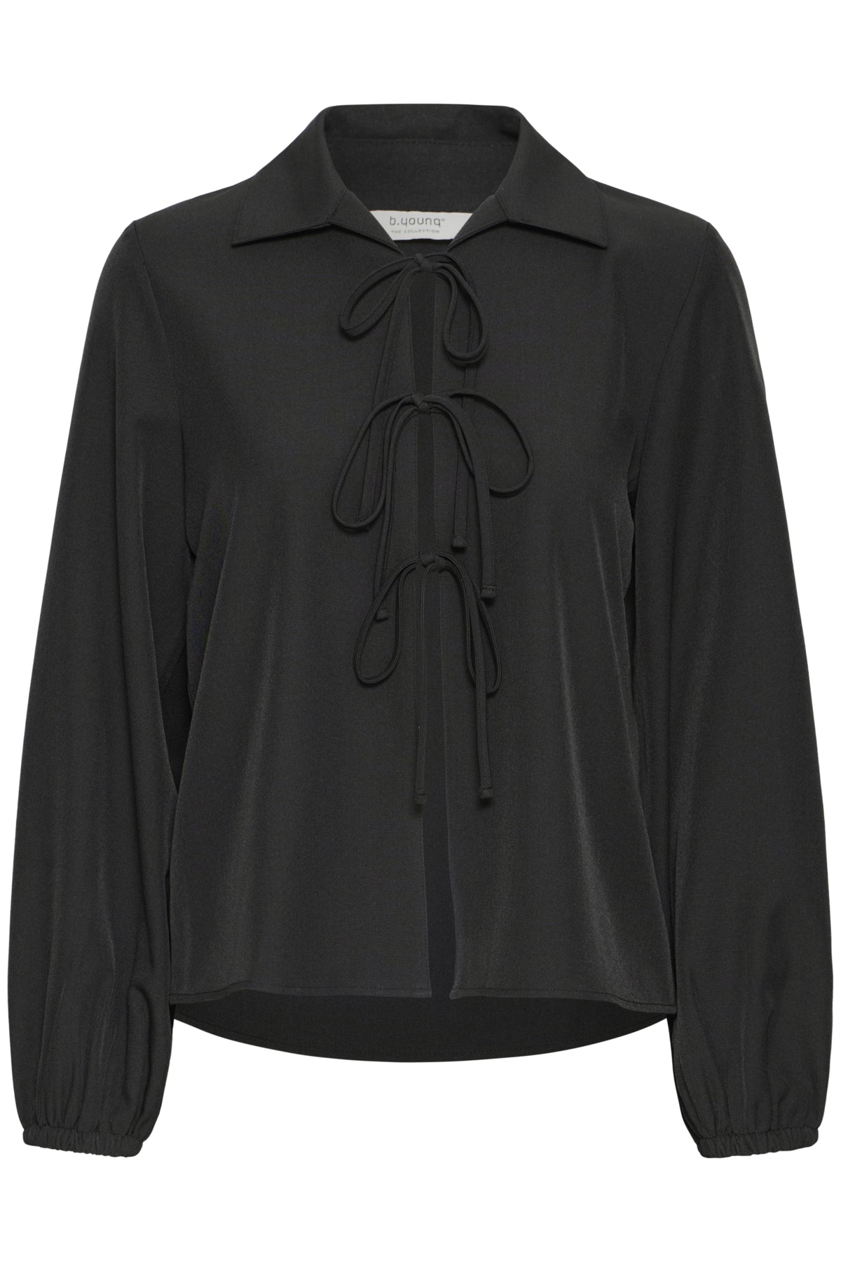 B.Young Idde Tie Front Blouse