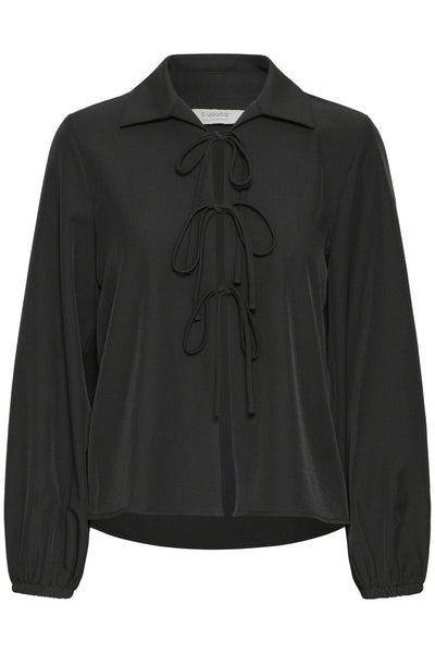 B.Young Idde Tie Front Blouse