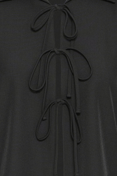 B.Young Idde Tie Front Blouse