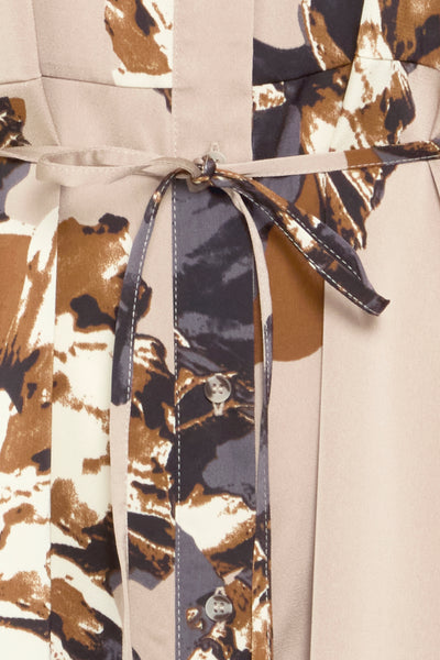 B.Young Jannike Floral Shirt Dress