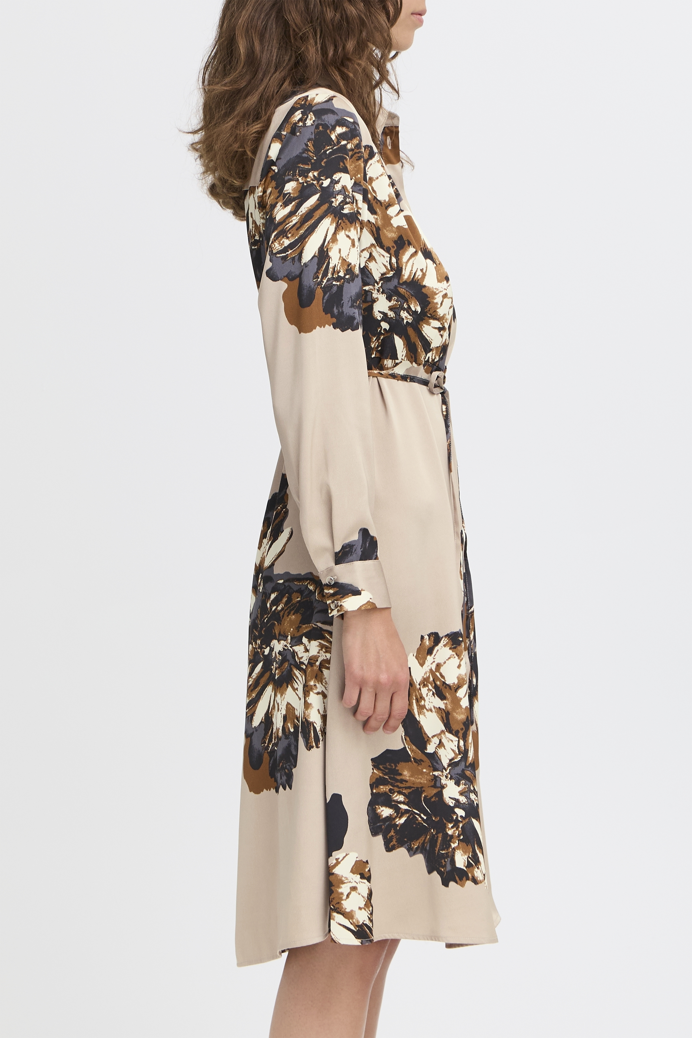 B.Young Jannike Floral Shirt Dress