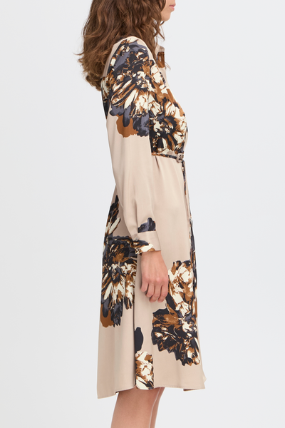 B.Young Jannike Floral Shirt Dress
