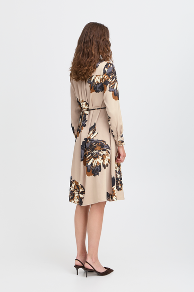 B.Young Jannike Floral Shirt Dress