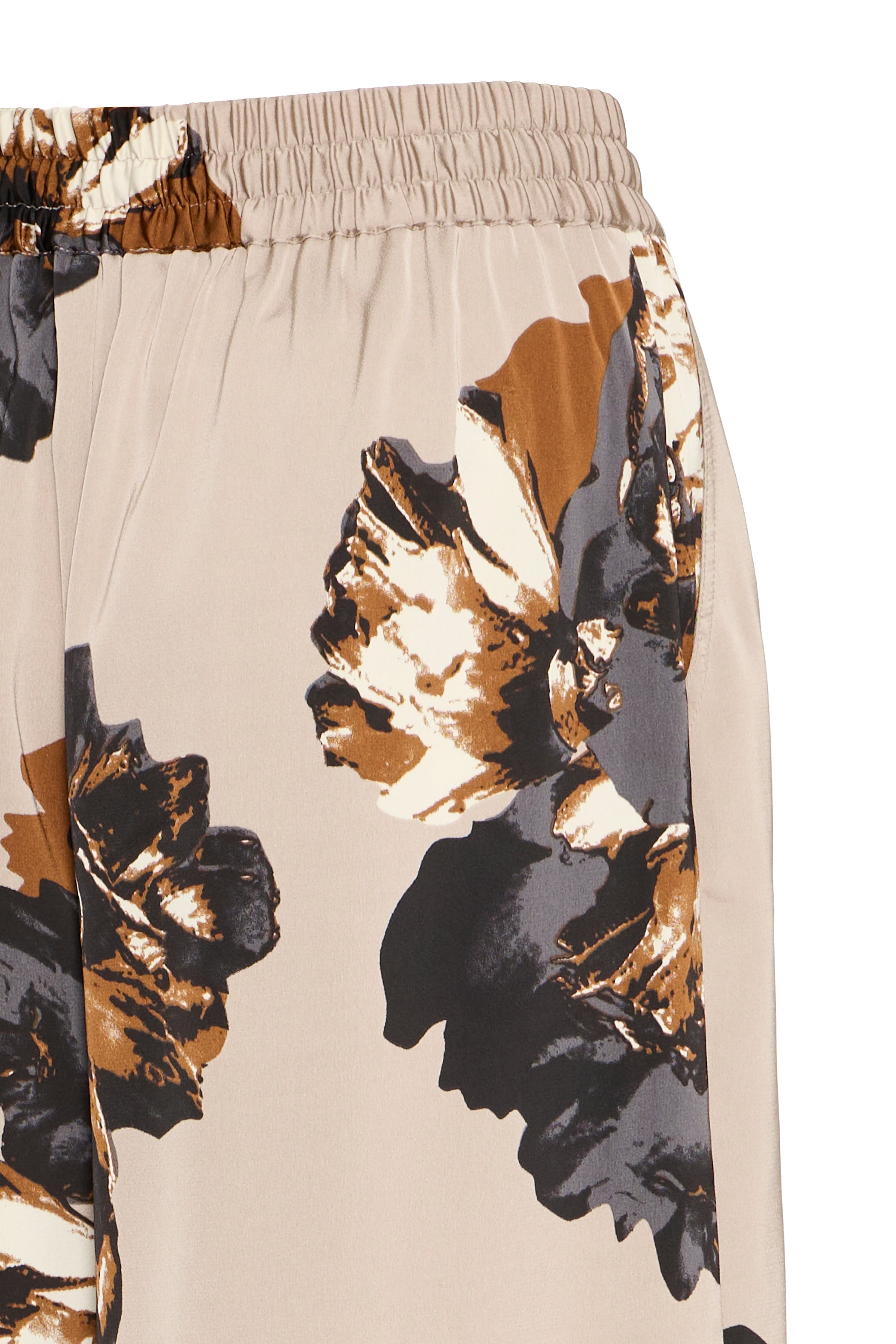 B.Young Jannike Wide Floral Trousers