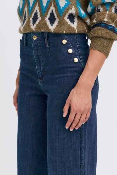 B.Young Komma Button Jeans