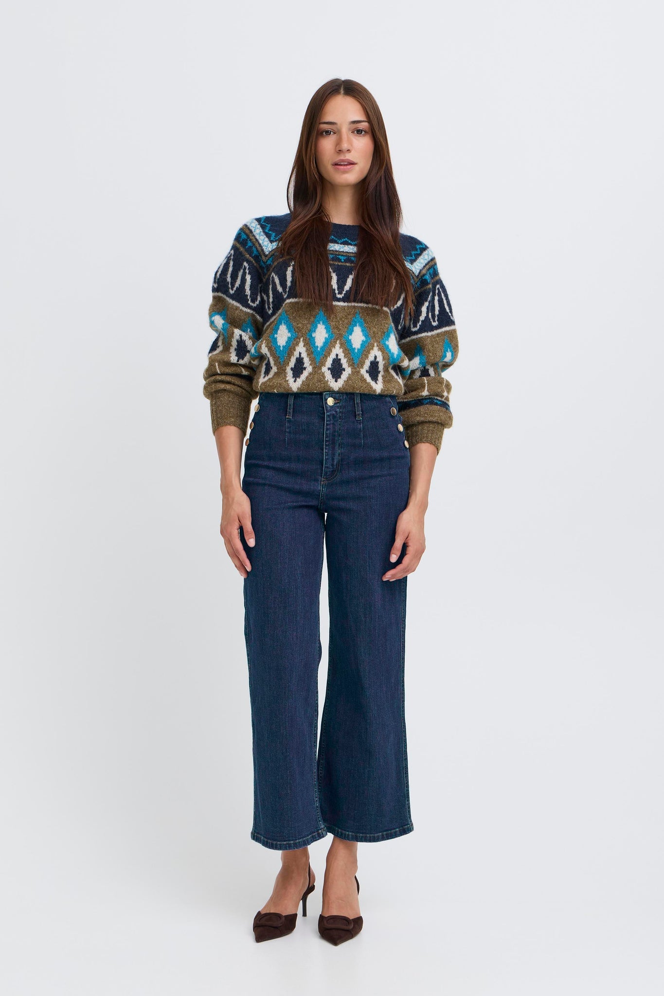 B.Young Komma Button Jeans