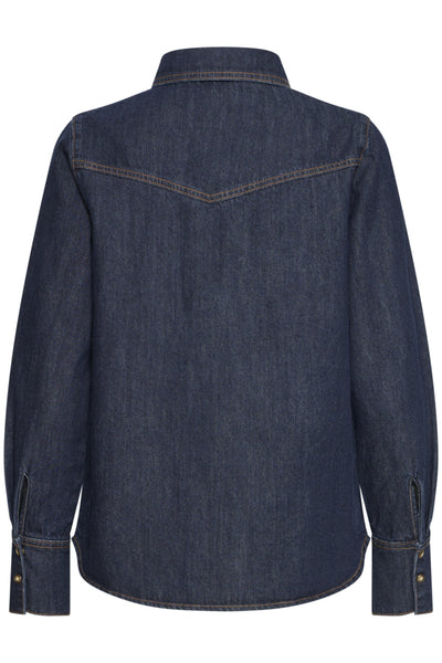 B.Young Katine Western Denim Shirt