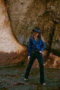 B.Young Katine Western Denim Shirt
