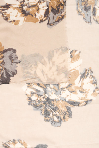 B.Young Wallum Floral Print Scarf