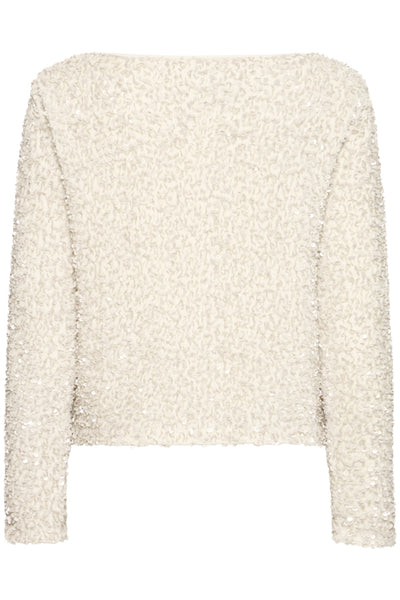 B.Young Pary Sequin Textured Blouse