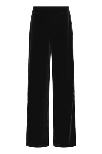 B.Young Perlina Satin Side Velvet Trousers