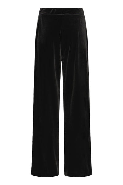 B.Young Perlina Satin Side Velvet Trousers