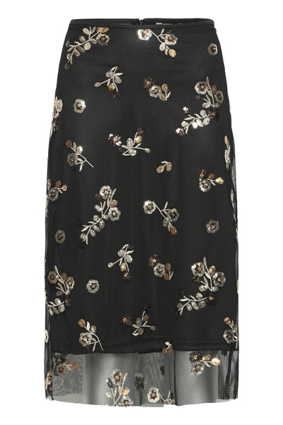 B.Young Renaz Floral Pencil Skirt
