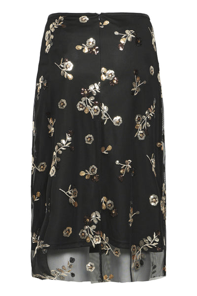 B.Young Renaz Floral Pencil Skirt