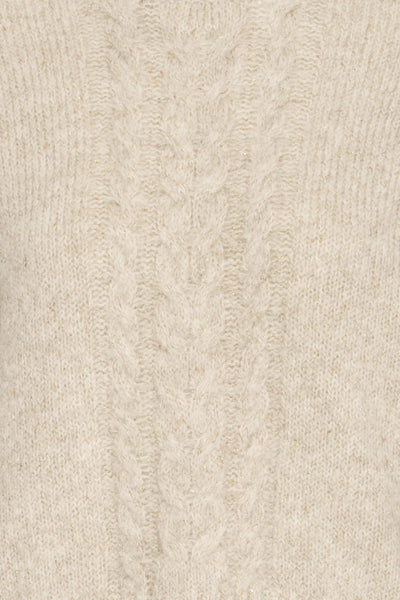 B.Young Onorma Glitter Cable Knit Jumper