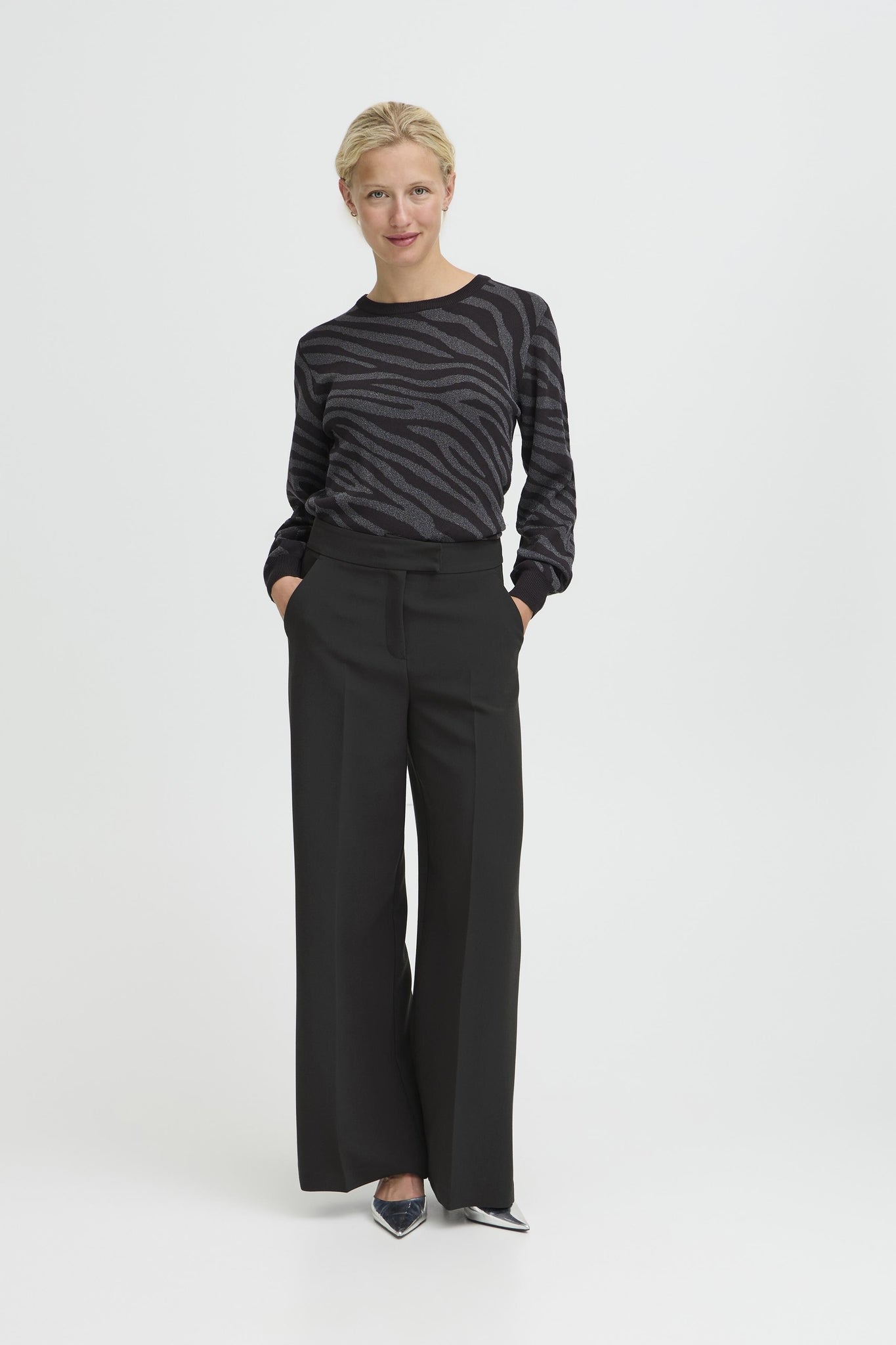 B.Young Denoa Wide Leg Trousers