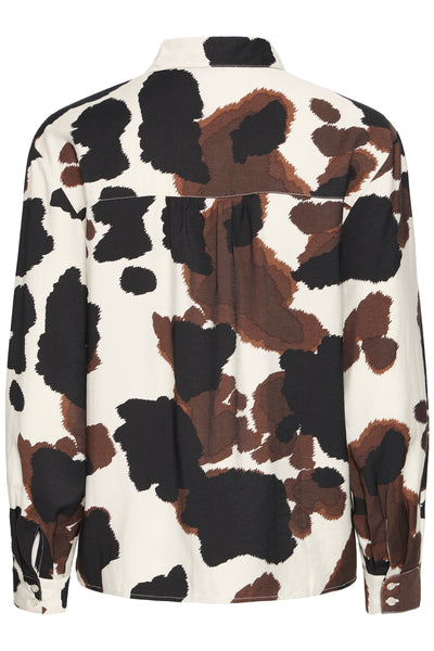 B.Young Cow Print Shirt