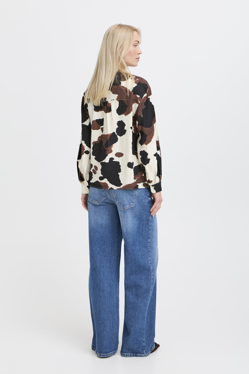 B.Young Cow Print Shirt