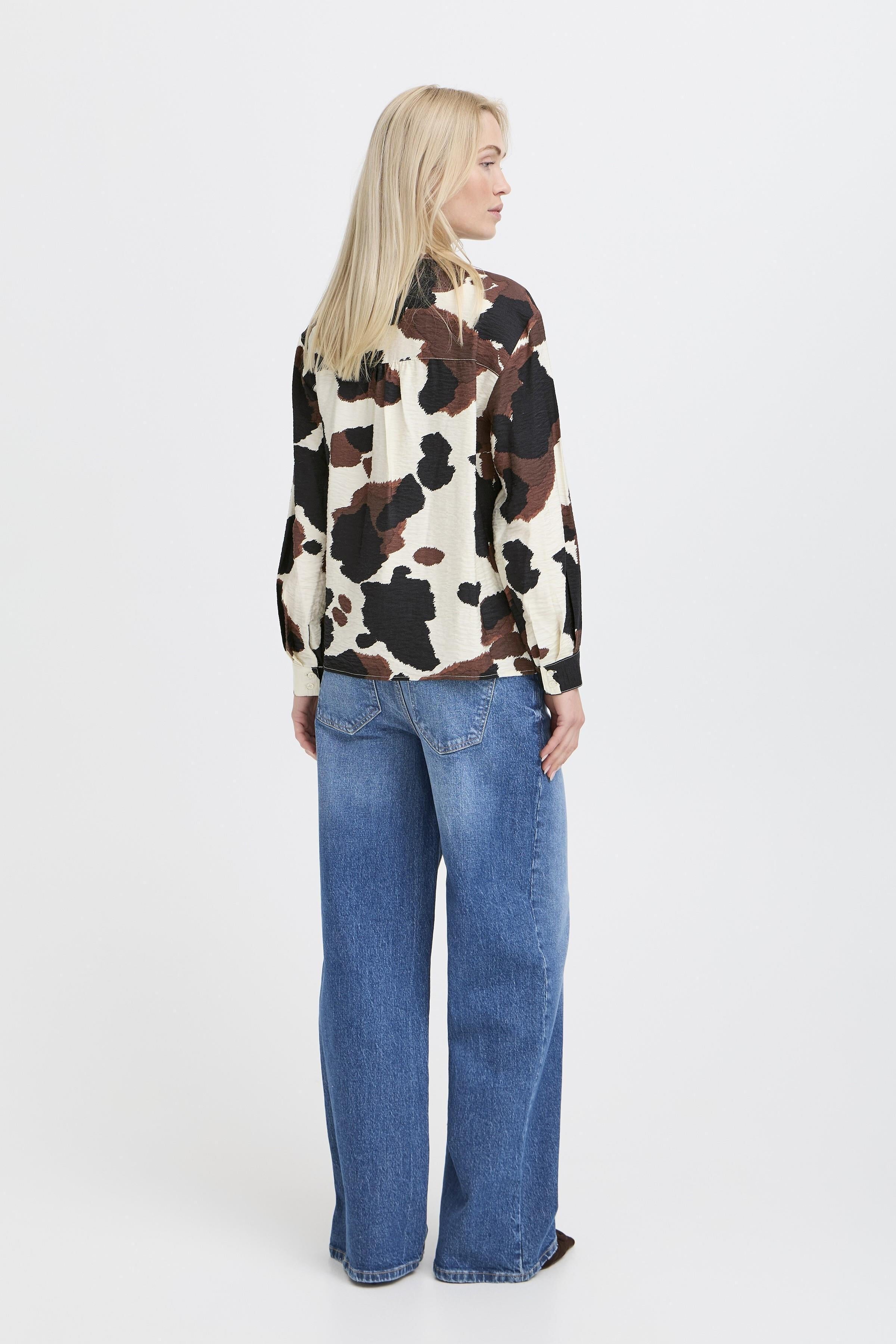 B.Young Cow Print Shirt