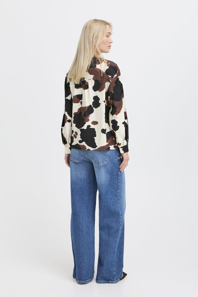 B.Young Cow Print Shirt
