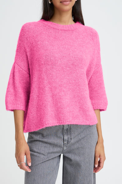 B.Young Otia Cropped Boxy Jumper