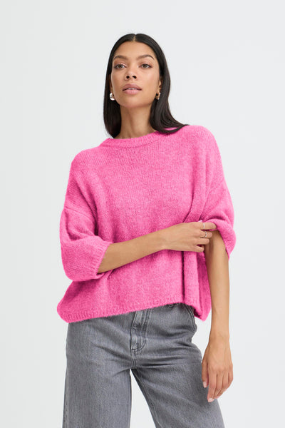 B.Young Otia Cropped Boxy Jumper