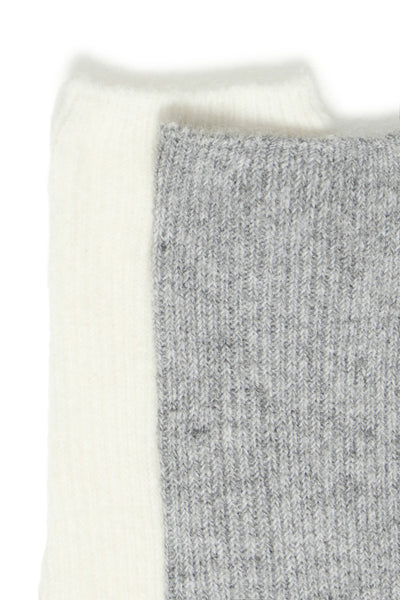 B.Young Visoxy Soft 2pk Socks - Grey Mix