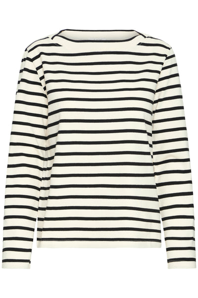 B.Young Saima Cotton Classic Stripe Top