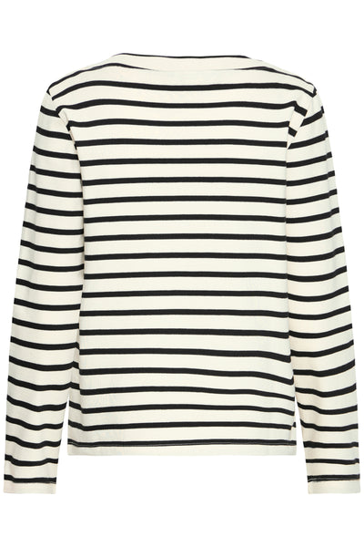 B.Young Saima Cotton Classic Stripe Top