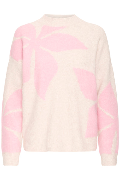 B.Young Omea Floral Print Jumper - Pink