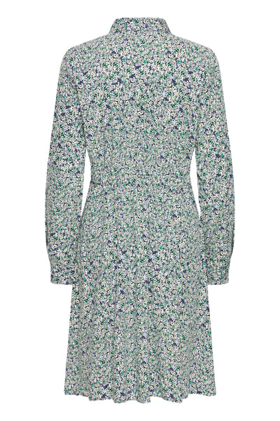 B.Young Gabria Floral Button Front Dress