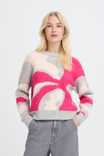 B.Young Omea Abstract Pattern Jumper