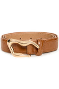 B.Young Vocodile Faux Leather Croc Belt