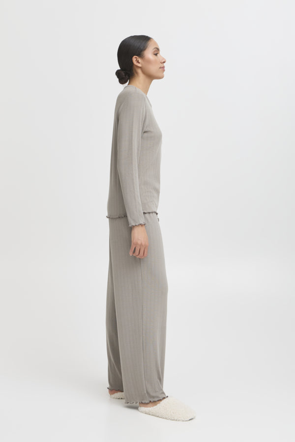 B.Young Pointelle Pyjama Set - Beige